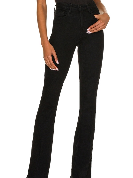 L'AGENCE Denim - L’AGENCE High-Rise Black Flared Women's Jeans